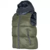 4F Naiste khakivärvi polsterdatud vest H4Z22 KUDP004 suurus L