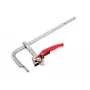 AWTOOLS Ratcheting F-klamber 120 x 500 mm (22 x 10.6 mm latt) raskeveokite kiirvabastusega puidutöötlemisklamber