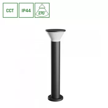 Välisseina valgusti 6W GU10 450lm IP44 CCT valitav hall