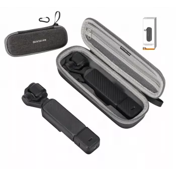 SUNNYLIFE kõva ümbris karabiiniga DJI Osmo Pocket 4 / 3 jaoks - Hall