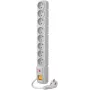 ACAR S8 8-pesaline liigpingekaitsega pikendusjuhe 1,5 m must