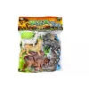 LEAN TOYS 6 metslooma kujukest komplekt, elevant, lõvi, ninasarvik, tiiger, sebra, kaelkirjak