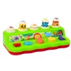 LEAN TOYS Hüppavad Loomad Hariv Tegevuspaneel Helidega Lastele Alates 12 Kuust