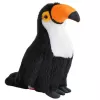 LEAN TOYS Plüüsist Tukaanilind Plüüsist Mänguasi Maskott Pehme Mänguasi Valge 30cm