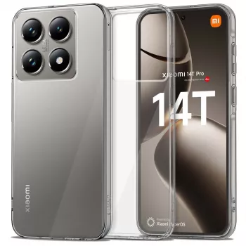Tech-Protect Flexair Hybrid kate Xiaomi 14T jaoks - läbipaistev