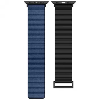 Beline Magnetic Pro Apple Watch rihm 38/40/41mm Must/Sinine
