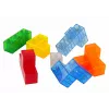 LEAN TOYS Magic Magnetic Cube 7 Elements - Magnetiline 3D- pusle, 7 tükki, mitmevärviline, õppemänguasjaks alates 6. eluaastast