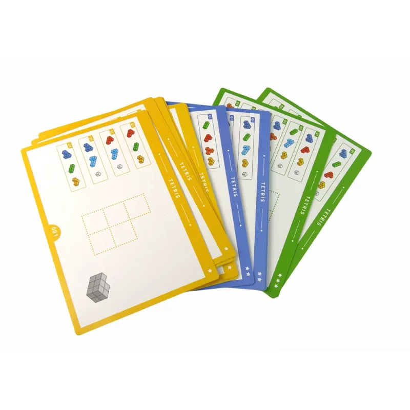 LEAN TOYS Magic Magnetic Cube 7 Elements - Magnetiline 3D- pusle, 7 tükki, mitmevärviline, õppemänguasjaks alates 6. eluaastast
