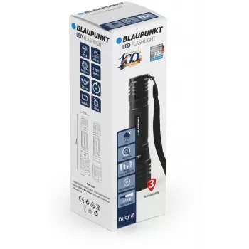 Blaupunkt BT-FL8060 LED taskulamp suumiga, 300 lm (BLAUPUNKTBT-FL8060)