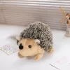 LEAN TOYS Plüššist siil maskott kaissutoy pruun 17,5 cm