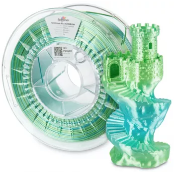 Spectrum filament SILK PLA vikerkaarevärviline ookeani melange 1.75mm 1kg