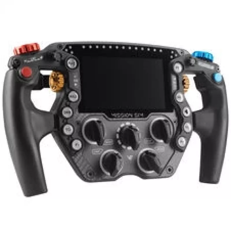 VPG Sim Mission Sim Racing rool, 5-tolline puuteekraan, ARGB, 290mm - must