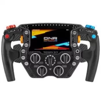 VPG Sim Mission Sim Racing rool, 5-tolline puuteekraan, ARGB, 290mm - must