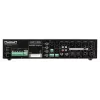 AUDAC COM12MK2 120W PA-mikserivõimendi 100V/70V/4Ω väljunditega, 2 mikrofoni/3 liini sisendit, prioriteedi ja fantoomtoitega, 2U riiulikinnitus, must