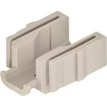 HARTING Han 3A RJ45 Cat. 6A adaptermoodul, 10 Gbit/s, varjestatud, must