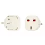 iLike UK/EU laadija adapter valge - Kompaktne 10.5W USB seinilaadija, EU pistik, 2.1A, ülekoormuskaitse