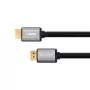 KRUGER & MATZ Basic HDMI-HDMI-kaabel 15m 4K 30Hz kullatud pistikutega, must