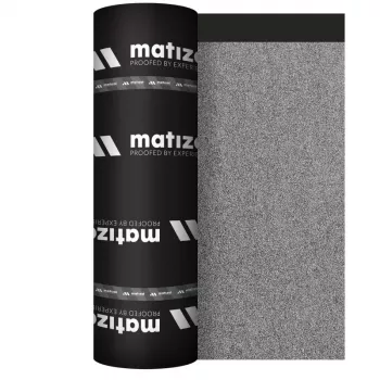 BASE V Aluskatus rullbituumen S3.0 S-F 10m2 - SBS-modifitseeritud bituumenist põletuskeemitusmembraan, klaaskiudarmeeritud, liivapinnaga, 3mm, 1m x 10m rull, must/hall