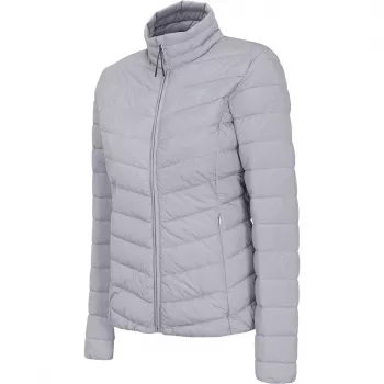 4F Naiste Cool helehall melange treeningjope H4L21 KUDP003 27M S