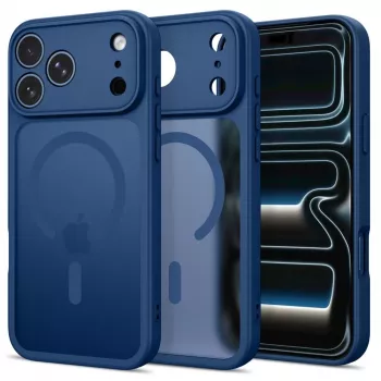 Tech-Protect BasicMag MagSafe-kate iPhone 17 Pro / 18 Pro jaoks - matt tumesinine
