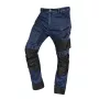 NEO TOOLS 81-360-1-XL Denimist tööpüksid Oxfordi tugevdustega, mereväesinine, suurus XL