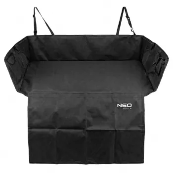 NEO TOOLS 11-474 Universaalne pagasiruumi kaitsevaip autodele, maasturitele ja universaalidele, veekindel, mustuse- ja kriimustuskindel, must, 145 x 120 cm