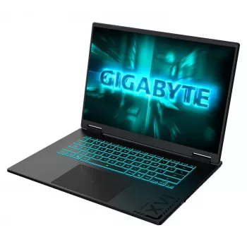 GIGABYTE A16 16 inch 165Hz mängusülearvuti - AMD Ryzen 7 260, 32GB RAM, 512GB SSD + 1TB HDD, NVIDIA GeForce RTX 5060, ilma OS-ita