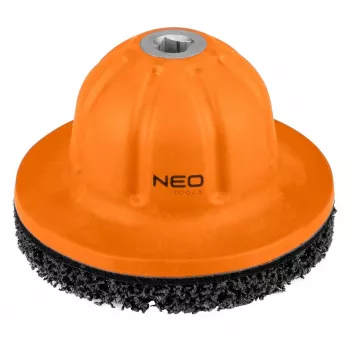 NEO TOOLS 11-136 Rummu puhastusketta komplekt, 150 mm, 1/2 inch ajam, mittekootud abrasiivketas rooste eemaldamiseks