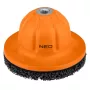 NEO TOOLS 11-136 Rummu puhastusketta komplekt, 150 mm, 1/2 inch ajam, mittekootud abrasiivketas rooste eemaldamiseks