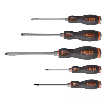NEO TOOLS Löökkeermikud, S2, 5-osaline komplekt