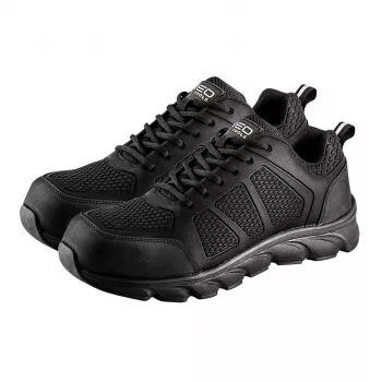 NEO TOOLS 82-156-46 S1P SRC madalad turvakingad, terasest varvas, läbitorkekindel, seemisnahk, suurus 46
