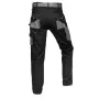 NEO Tools 81-238-XL Kaitsetööpüksid 9 tasku ja tugevdatud põlvedega, hall/must, suurus XL
