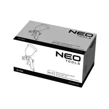 NEO Tools 14-700 Suruõhupuhur 1/4-tollise kiirühendusega, max rõhk 10 bar, alumiiniumkorpus, terasotsik, ergonoomiline hoobpäästik, integreeritud riputuskonks