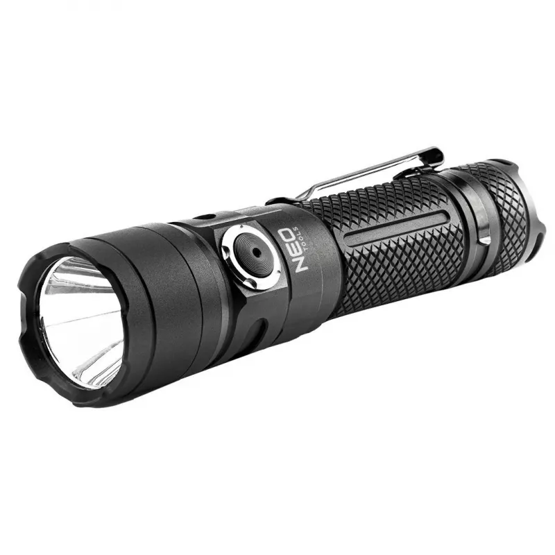 NEO TOOLS USB C 1500 lm SST40 LED laetav taskulamp