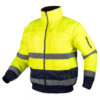 NEO TOOLS 3-in-1 kõrge nähtavusega tööjope, veekindel, isoleeritud, kollane/tumesinine, XXXL