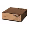 NEO TOOLS 90-037 Elektrikeris 2000W PTC keraamiline ventilaatorkütteseade reguleeritava termostaadiga, ülekuumenemis- ja ümberkukkumiskaitsega, kaasaskantava käepidemega, must/hall