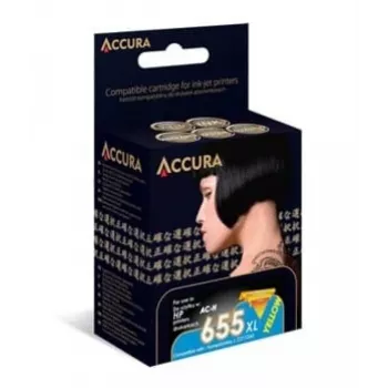 ACCURA ühilduv tindikassett HP No. 655XL (CZ112AE) must, suure saagisega