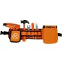 LEAN TOYS Handyman Set vöö puur kruvikeeraja tangid haamer - 12-osaline mängutööriistade komplekt lastele