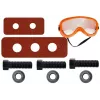 LEAN TOYS Handyman Set vöö puur kruvikeeraja tangid haamer - 12-osaline mängutööriistade komplekt lastele