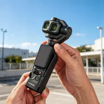 SUNNYLIFE OP4-BHT200-D TPU kaitsekate DJI Osmo Pocket 3 / 4 / 4P jaoks - must