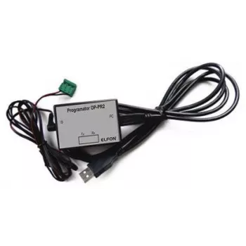 ELFON Optima V2.0 Programmeerija OP-PR2 – USB-liides intercom-süsteemi konfigureerimiseks ja püsivara uuendamiseks