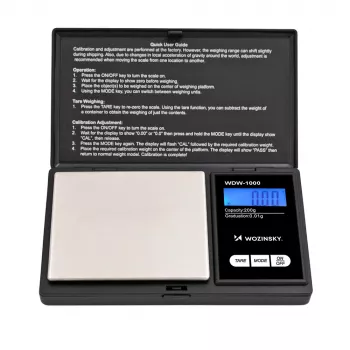 Wozinsky WDW-1000 digitaalne postikaal 50 kg must