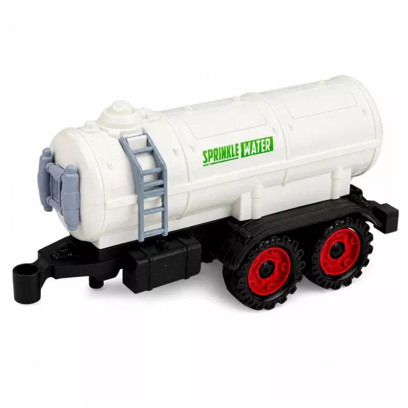 LEAN TOYS talutraktor paakautoga hõõrdajamiga põllumajandusmasin 34 cm