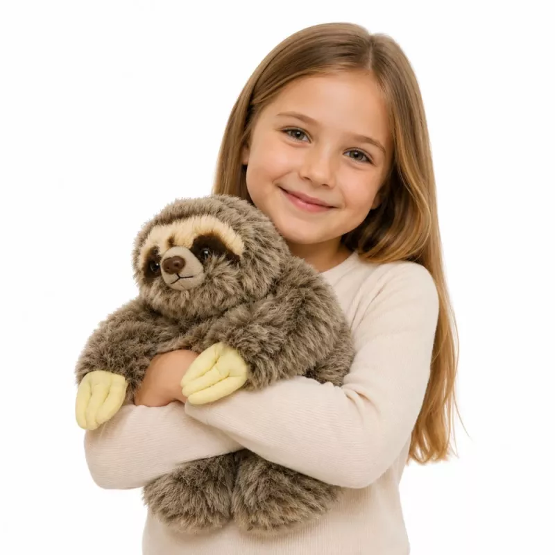 LEAN TOYS Realistlik laisklooma plüüšmänguasi Velcro käppadega 34 cm