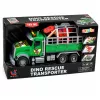 LEAN TOYS Transporter veok puuriga T-Rex dinosauruse kujuga, tulede ja helidega 1:12