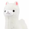 LEAN TOYS Plüšist alpakast laama pehme karva valge 38 cm