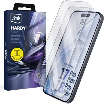 3mk Hardy Fusion kate Apple iPhone 17 Pro Max / 18 Pro Max jaoks - läbipaistev hübriid MIL-STD-810G kukkumiskaitse, MagSafe ja juhtmevaba laadimise ühilduvusega
