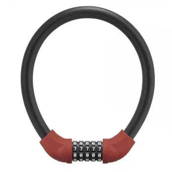 ROCKBROS RKS870-BK Kombinatsioonlukk kaabliga 85 cm punane