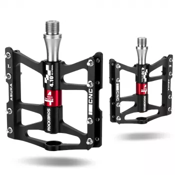 ROCKBROS JT410 jalgrattapedaalid, 4 laagrit, must