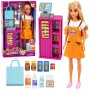 LEAN TOYS Anlily nukk Kassiir Müüja Kassapidaja Toidupood Mängukomplekt